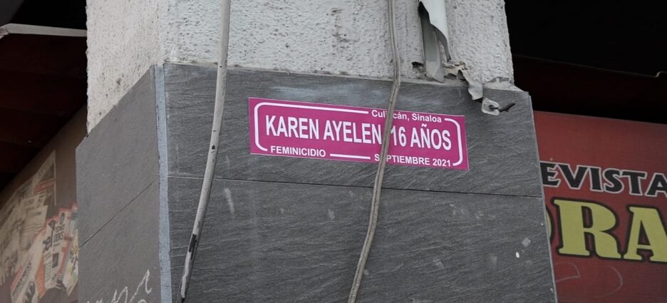 Cambian nombres de calles de Culiacán por el de víctimas de feminicidio