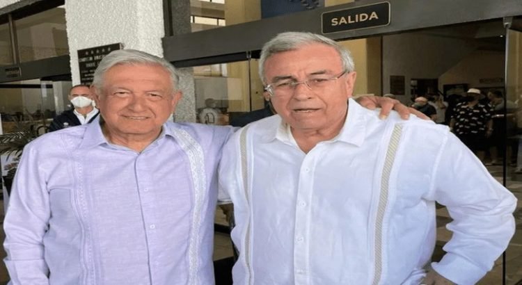 Rocha Moya le planteó 4 proyectos para Sinaloa a AMLO