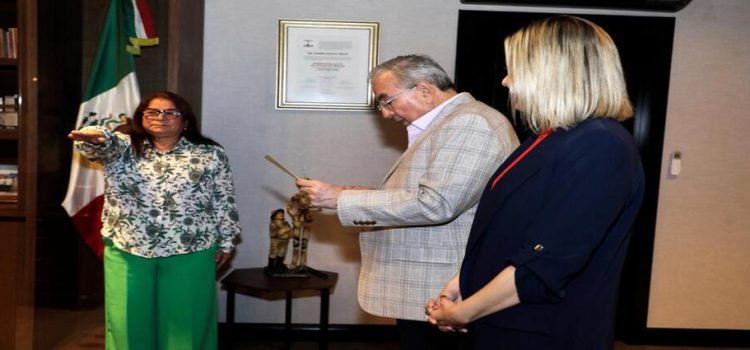 Rocha Moya nombró a Lina Morales como titular del Fideicomiso de Fomento al Turismo