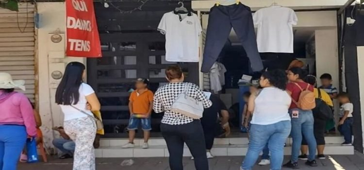 En el estado hay un avance del 58% en el canje de útiles y uniformes
