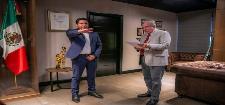 Nombran a Joaquín Landeros como nuevo secretario de Obras Públicas de Gobierno de Sinaloa