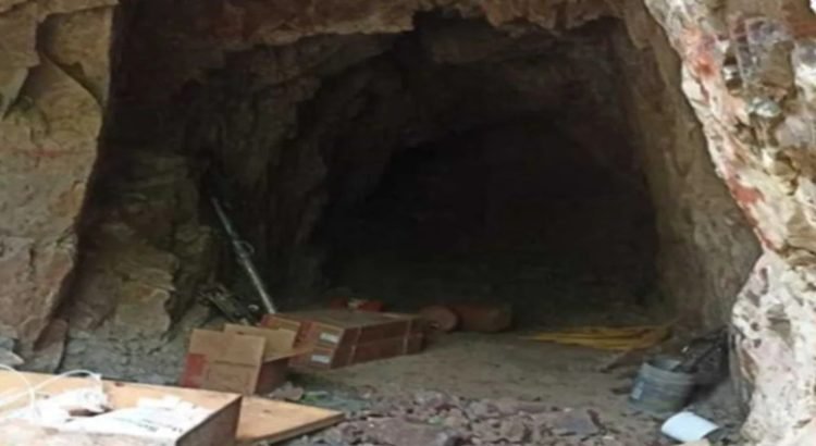 Localizan cueva con explosivos y cuatro laboratorios clandestinos en Culiacán