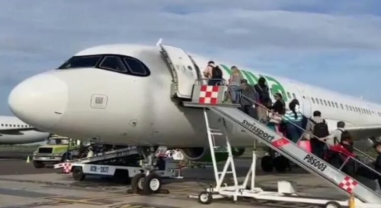 Avión realizó aterrizaje de emergencia en Culiacán