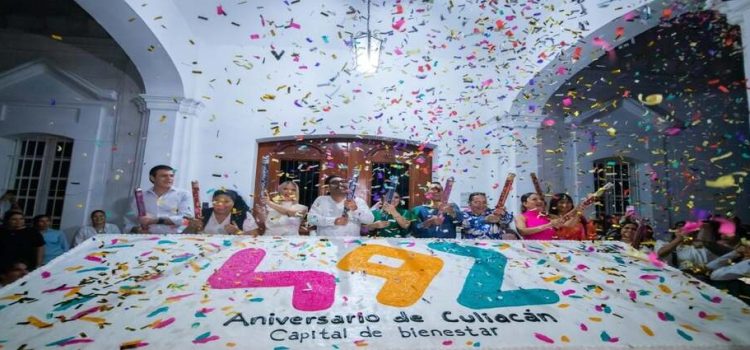 Celebraciones del 492 aniversario de Culiacán fueron un éxito