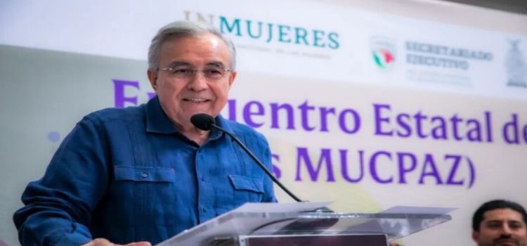 Rocha Moya, inauguró el Encuentro Estatal de Redes de Mujeres Constructoras de la Paz