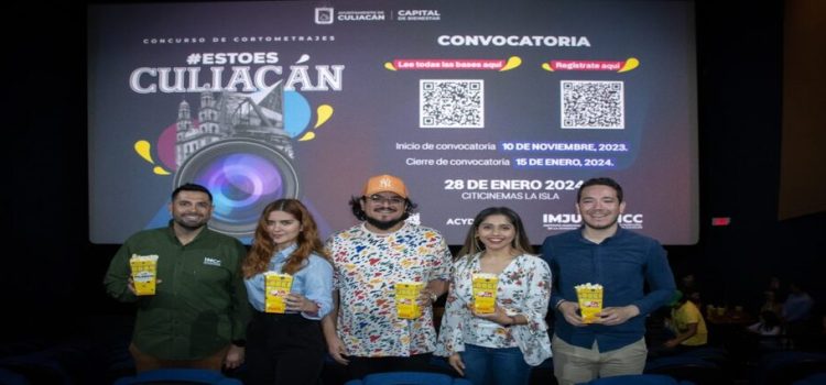 Lanzan convocatoria del primer Concurso de Cortometraje Esto es Culiacán