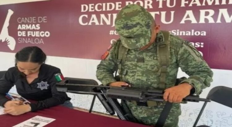 Finaliza canje de armas con 866 armas y explosivos entregados voluntariamente
