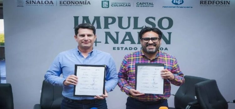 Economía y el Gobierno de Culiacán firmaron un convenio para facilitar más créditos a PyMES