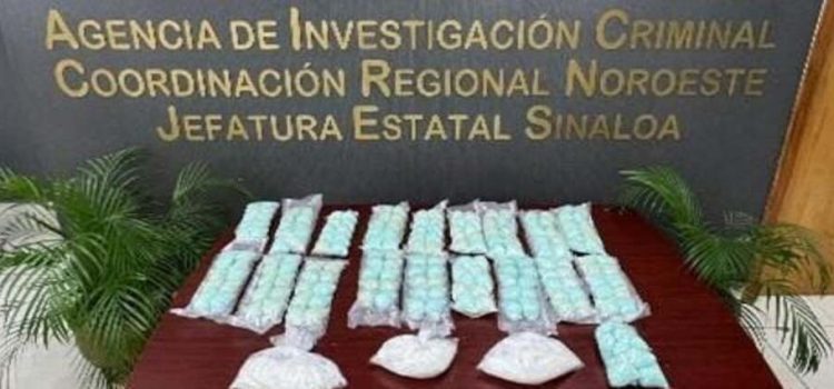 Fiscalía decomisó 189 mil pastillas de fentanilo en paquetería de Culiacán
