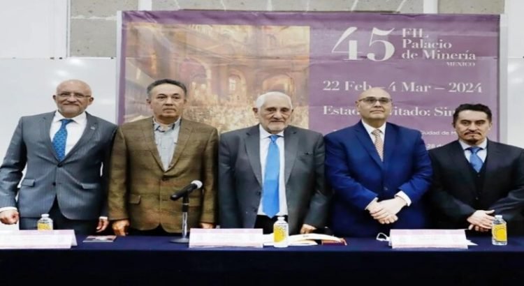 Sinaloa, invitado de la Feria Internacional del Libro del Palacio de Minería 2024