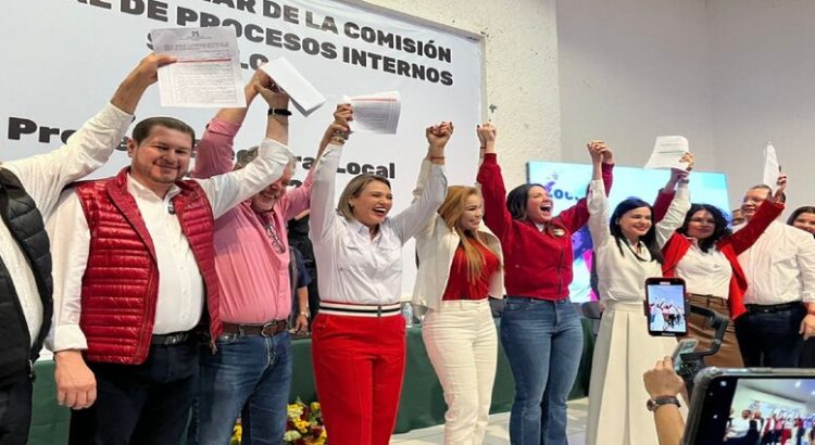 Se registran oficialmente los candidatos del PRI a las alcaldías y diputaciones locales de Sinaloa