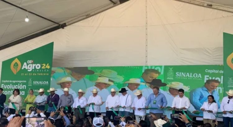 Inauguran la edición 32 de la Expo Agro Sinaloa 2024