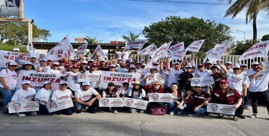 En Sinaloa, morenistas realizaron una activación simultánea en apoyo a Sheinbaum