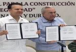 Sinaloa y Durango firman convenio en materia de seguridad pública