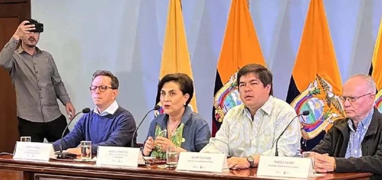 Agotó Ecuador el diálogo con México: canciller Gabriela Sommerfeld