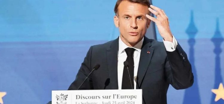 Europa está en riesgo de muerte: Macron