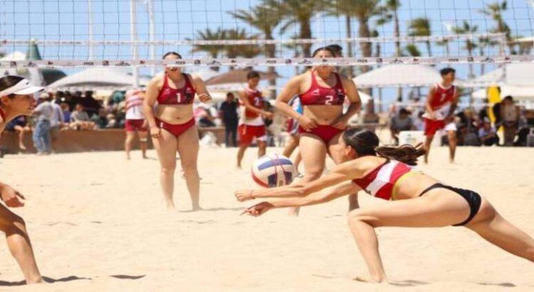 Sinaloa consigue seis pases en voleibol de playa a los Nacionales Conade 2024