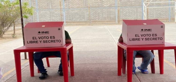 Inician votaciones de reos en Sinaloa por elección presidencial