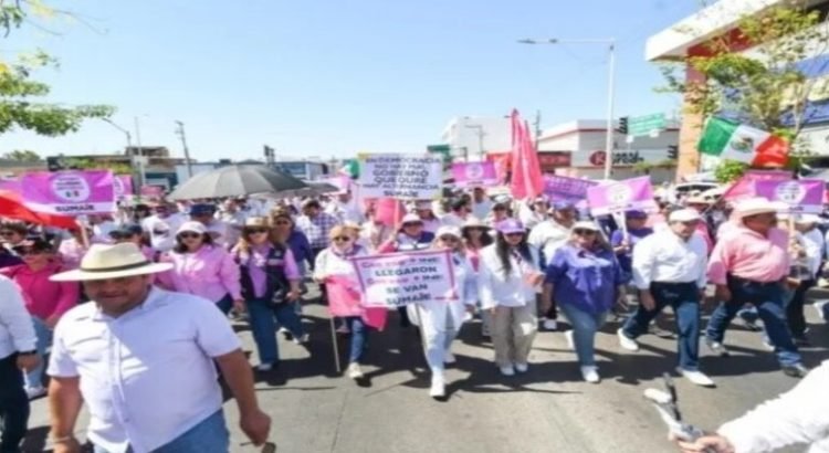 13 mil asistentes en la marcha de la marea rosa