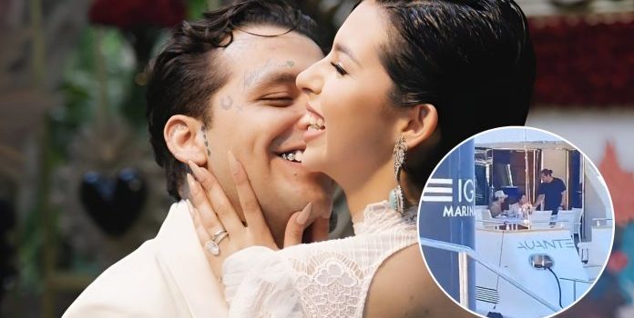 Ángela Aguilar y Christian Nodal disfrutan romántica luna de miel en Los Cabos