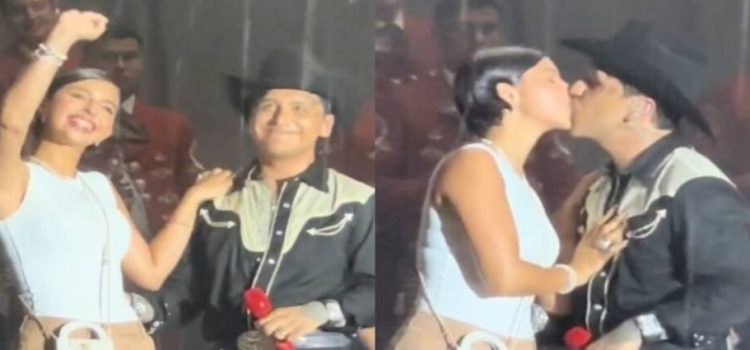 Presenta Christian Nodal en Mazatlán a Ángela Aguilar como su esposa