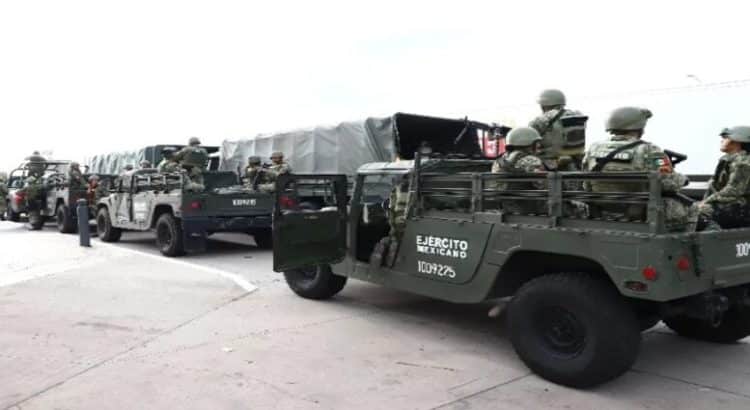 Llegan a Culiacán 600 militares para reforzar la seguridad