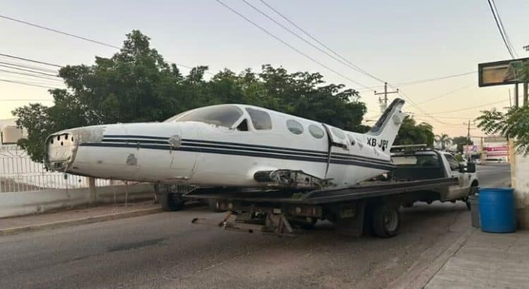 Liberan a víctima de secuestro en Culiacán; aseguran laboratorio clandestino y partes de aeronave