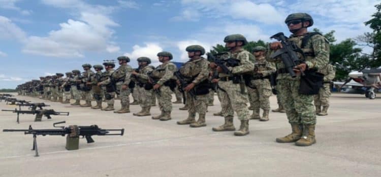 Llegan a Sinaloa 100 elementos de las fuerzas especiales