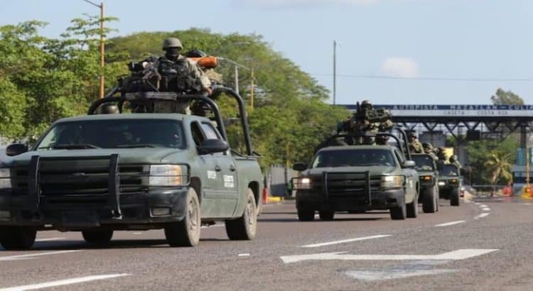 Arriba a Sinaloa el cuarto contingente de militares con 250 elementos