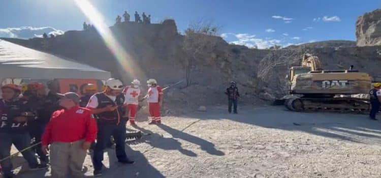 Derrumbe en mina de Badiraguato dejó a 5 atrapados, dos perdieron la vida