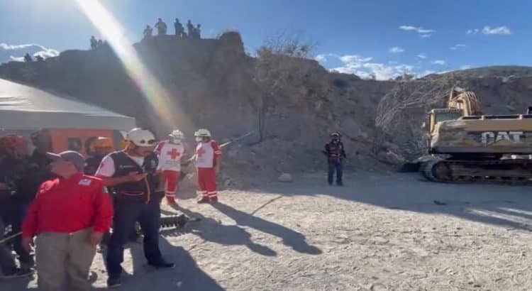 Derrumbe en mina de Badiraguato dejó a 5 atrapados, dos perdieron la vida