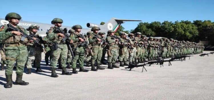Arriban 200 efectivos de Fuerzas Especiales para reforzar seguridad en Sinaloa