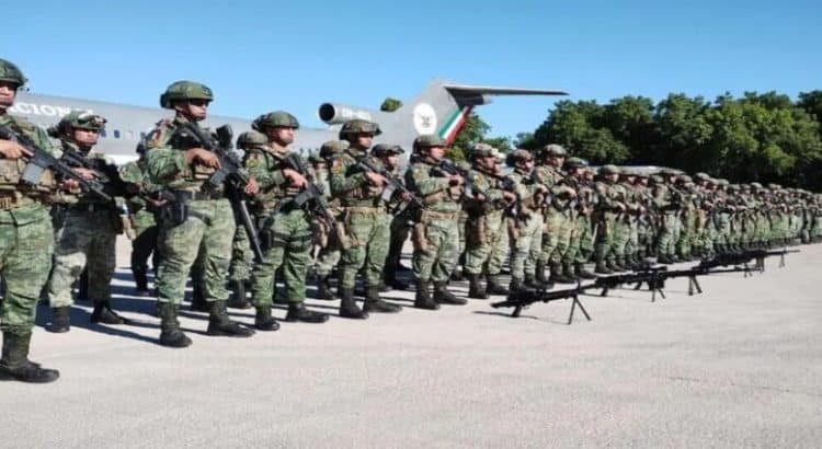 Arriban 200 efectivos de Fuerzas Especiales para reforzar seguridad en Sinaloa