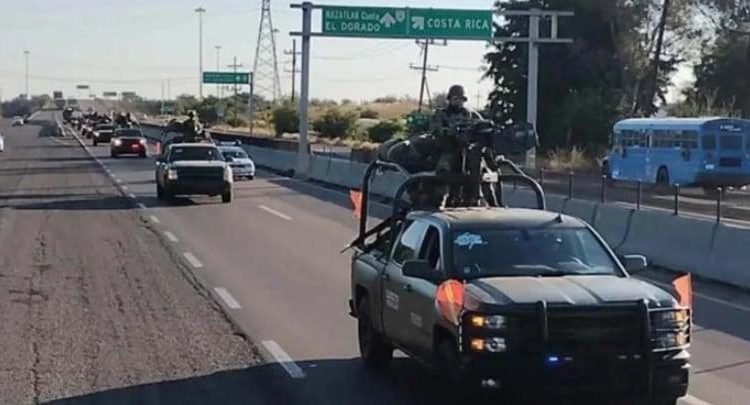 Llegan 300 elementos del Ejército para reforzar la seguridad en Culiacán