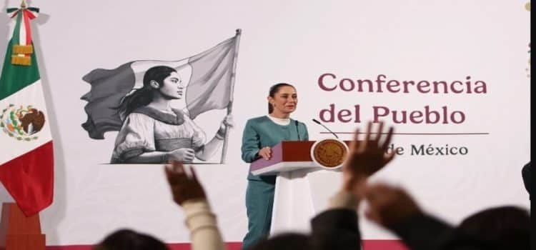 Mantas en Sinaloa “no necesariamente dicen la verdad”: Sheinbaum