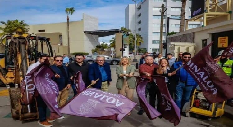 Rubén Rocha inaugura obra vial en Mazatlán y anuncia más obras públicas en favor del estado
