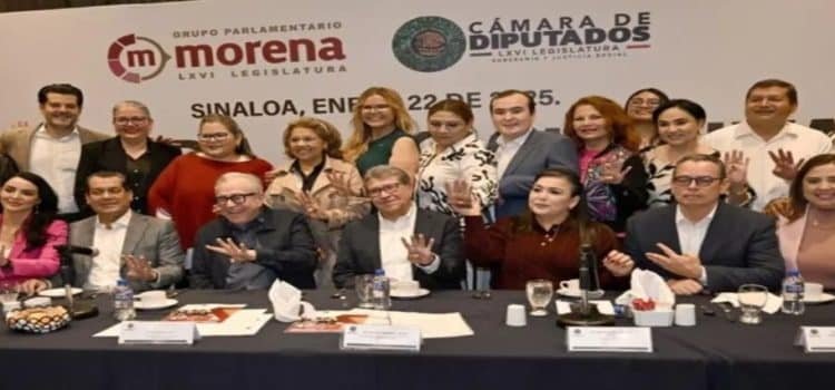 Realizan plenaria de diputados de Morena en Sinaloa