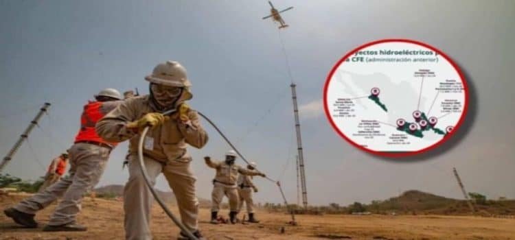 CFE inaugurará 3 plantas hidroeléctricas en Sinaloa este 2025