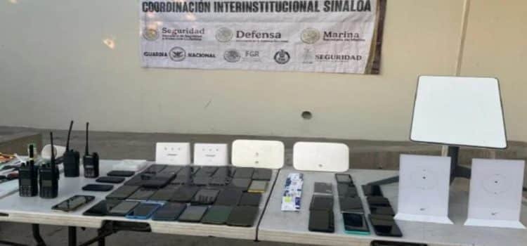 Aseguran otros dos dispositivos de internet satelital en penal de Culiacán Aseguran otros dos dispositivos de internet satelital en penal de Culiacán