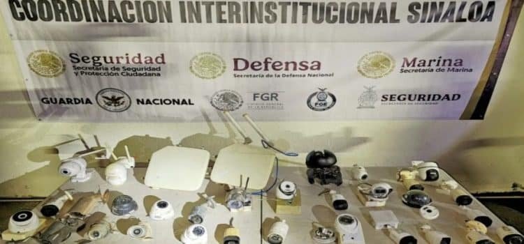 Retiran 32 cámaras de videovigilancia más durante Operativo en Costa Rica, Culiacán