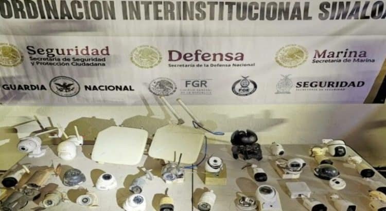Retiran 32 cámaras de videovigilancia más durante Operativo en Costa Rica, Culiacán