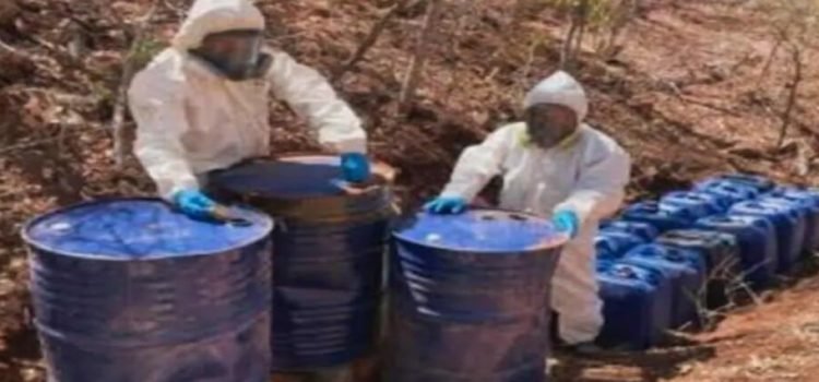 Destruyen 8 laboratorios clandestinos en Sinaloa