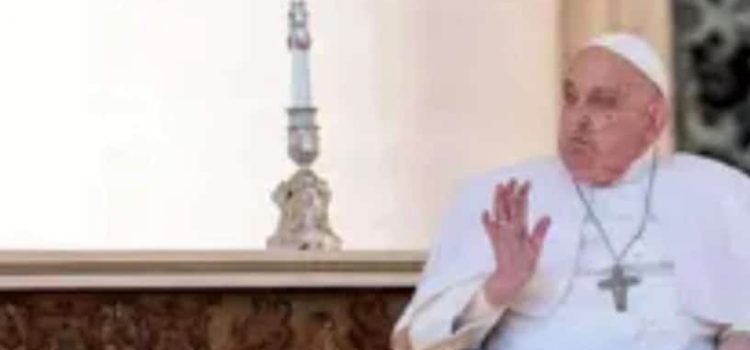 Sorpresiva aparición del Papa Francisco