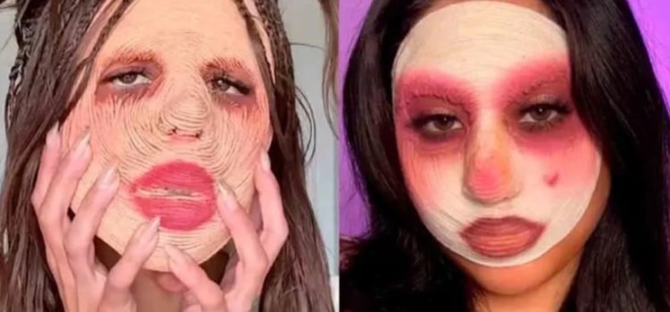 La nueva tendencia en belleza femenina: el “maquillaje de hilo”