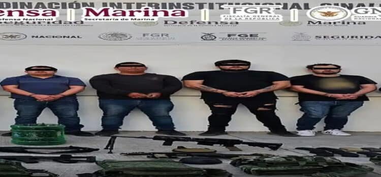Fuerzas federales desarticulan facción de ‘Los Chapitos’ en Culiacán,