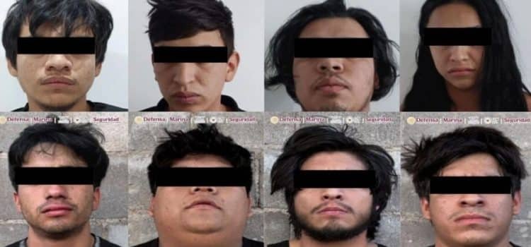Detienen a 11 adolescentes integrantes de ‘Los Chapitos’