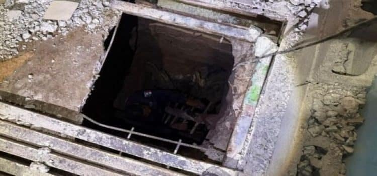 Detectan túnel y arsenal en penal de Culiacán