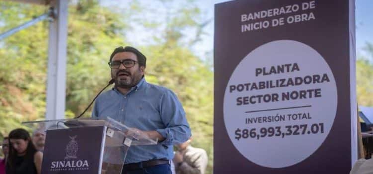 Culiacán se suma al Plan Hídrico federal con construcción de 4 plantas potabilizadoras de agua