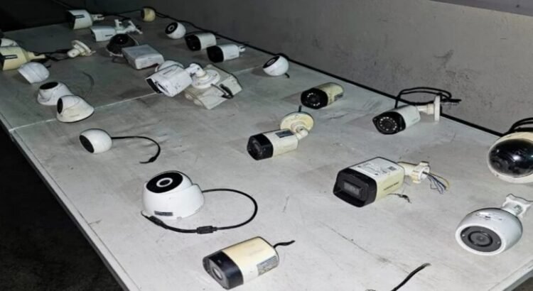 Decomisan 30 equipos de videovigilancia en Culiacán y Mazatlán