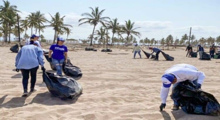 Sinaloa participa en la Campaña Nacional de Limpieza y Conservación de Playas y Costas